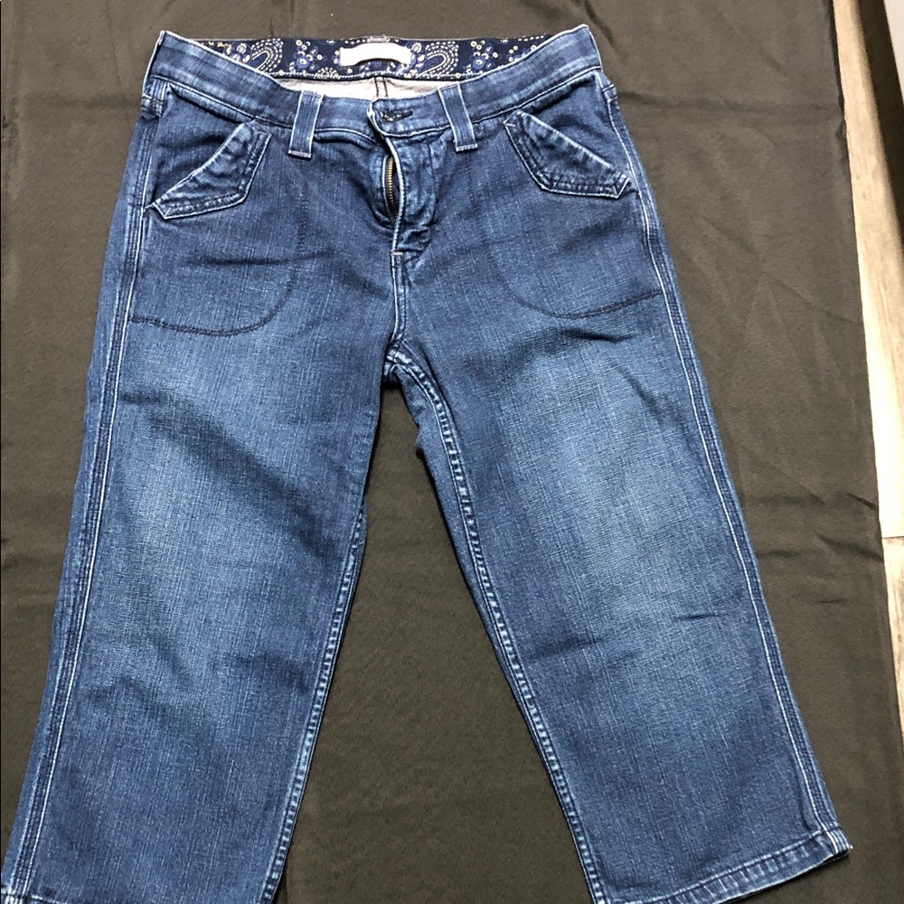 Levi's Blue Ankle & Cropped Jeans